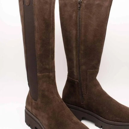 Tamaris women's boot 25608-41-347 mocca suede