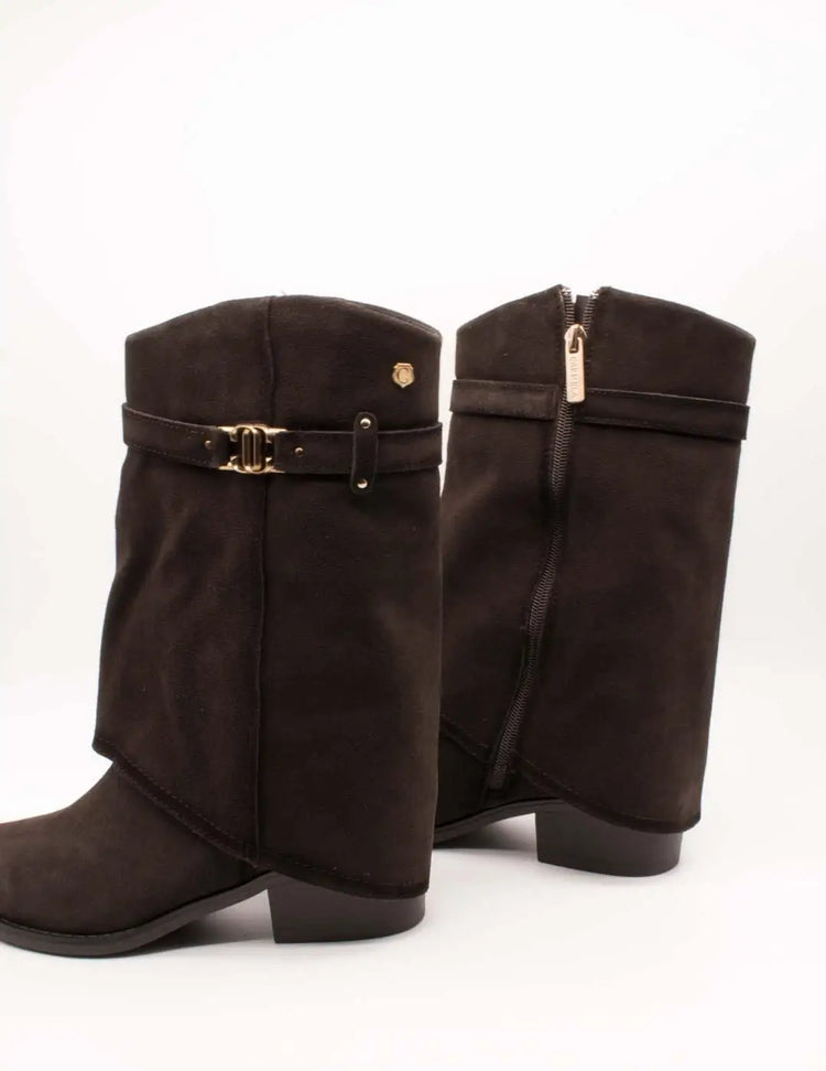 Carmela boot 164328-03 brown suede for women