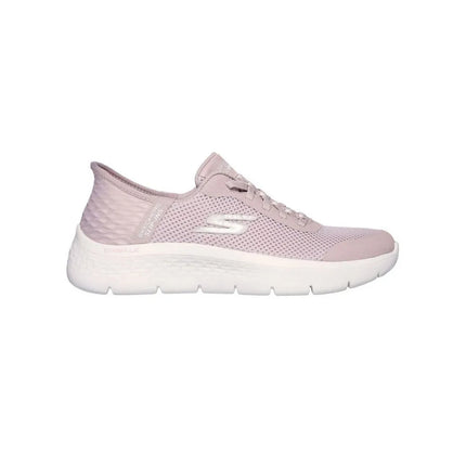 Skechers Sneakers 124836 Women Pink - Comfortable ergonomic design with lightweight mesh for breathability and a secure fit, perfect for casual outfits and all-day wear. PlatiNum