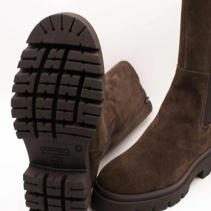Tamaris women's boot 25608-41-347 mocca suede