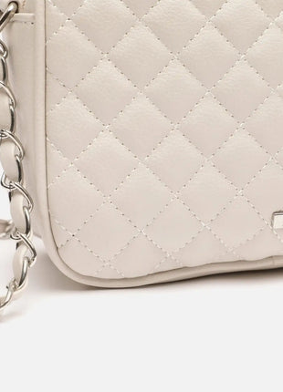 Borsa a tracolla imbottita Misako Cacao Borse da donna