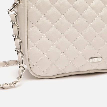 Borsa a tracolla imbottita Misako Cacao Borse da donna