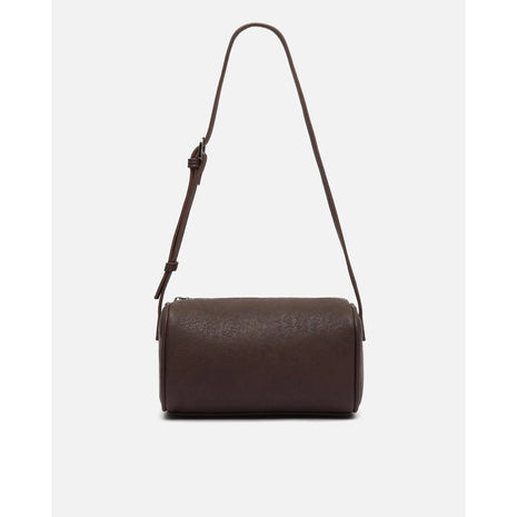 Mini Borsa a Tracolla Marrone Luma per Donna - Compatta e Leggera, Design Moderno 100% Poliuretano, Ideale per l'Uso Quotidiano e Look Urbani - Disponibile in Tre Colori