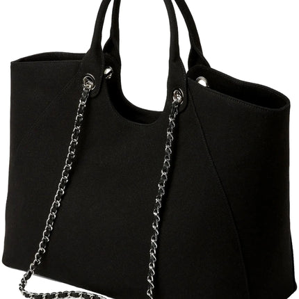 Borsa shopper Rue St-Guillaume KARL LAGERFELD con catena nera