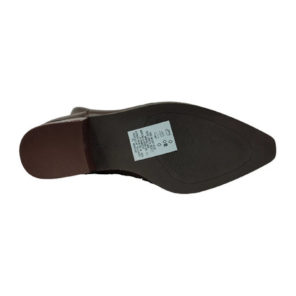 Women's high top country boots – fine toe & comfortable heel. Hd brand.