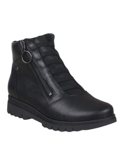 Zapp flat ankle boots 22887 women black