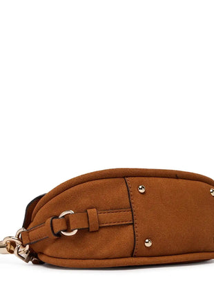Borsa a tracolla in pelle scamosciata Guess Danya HWSG9918190 GUESS