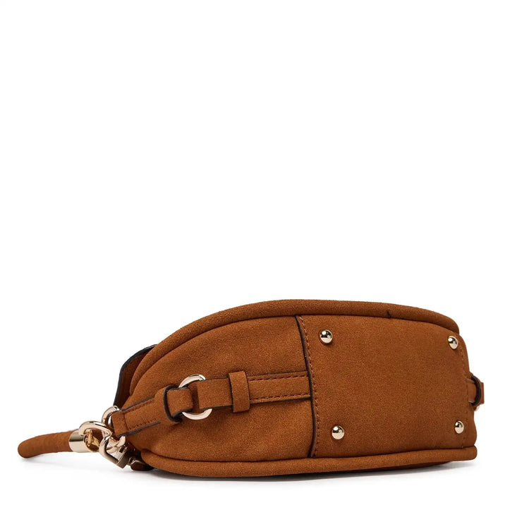 Borsa a tracolla in pelle scamosciata Guess Danya HWSG9918190 GUESS
