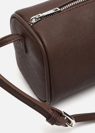 Borsa a Spalla Mini Luma Beige: Compatta, Leggera e Versatile per l'Uso Quotidiano, Design Moderno 100% Poliuretano, Eleva il Tuo Stile Urbano con Comfort e Funzionalità