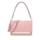 Borsa a tracolla media Tous Audree Saffiano rosa 2002358213