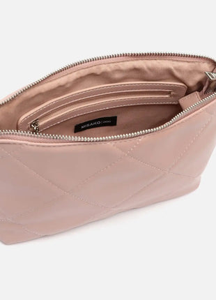 Borsa a tracolla piccola trapuntata Misako Erin con doppio manico ED. Tasca per il denaro