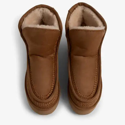 Women's boot brand mustang model 60095 color walnut tan