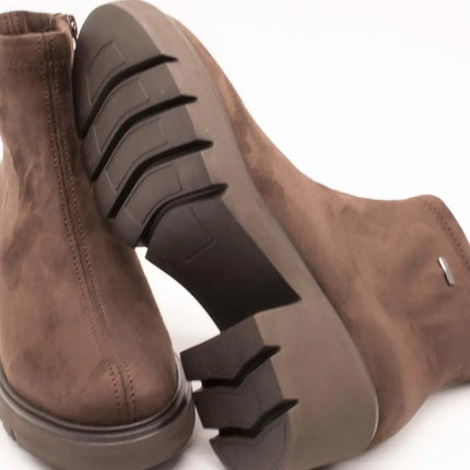 Viguera women's boot 8441 lycra suede hydro mocha