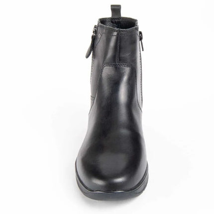 Casual leather ankle boot for women. Butterfly bottilina3 99469