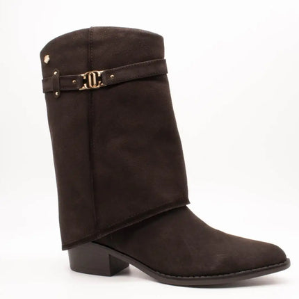 Carmela boot 164328-03 brown suede for women