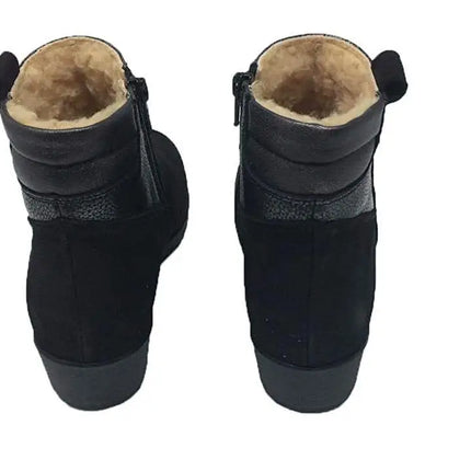 Ankle boots/boots/drucker/women/nubuck leather/suitable insoles