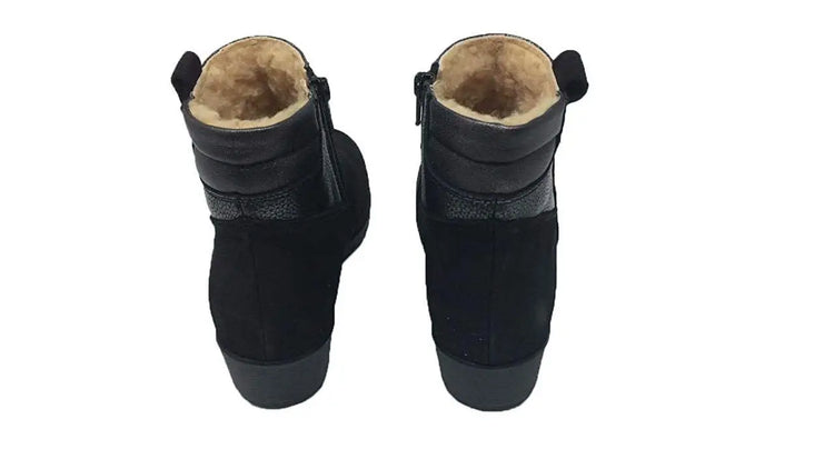 Ankle boots/boots/drucker/women/nubuck leather/suitable insoles