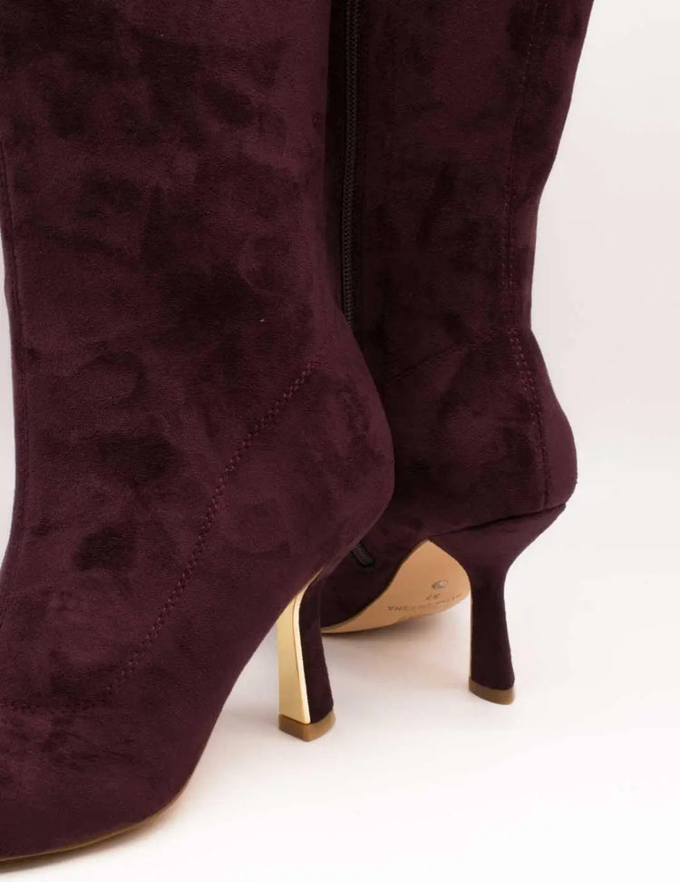 Alma en pena boot i260403 siena wine for women
