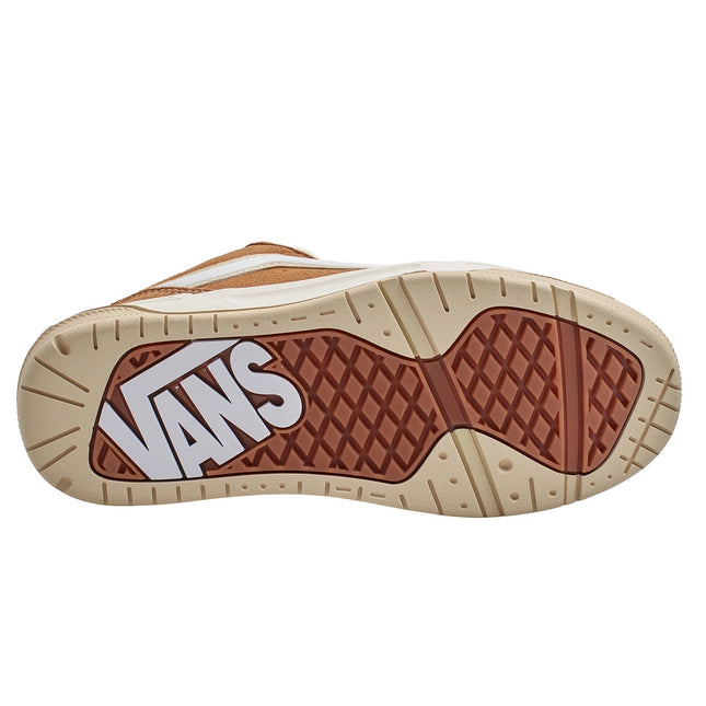 Vans Hylane Sneakers for Men and Women VN000D1JBRO1 feature durable suede and synthetic upper, padded skate-inspired tongue, and thick sole for a retro style, ideal for casual wear or skating. PlatiNum