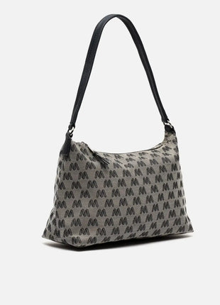 Borsa a tracolla Misako Mongra con stampa monogramma ED. Borse da donna
