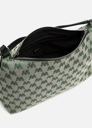 Borsa a tracolla Misako Mongra con stampa monogramma ED. Borse da donna