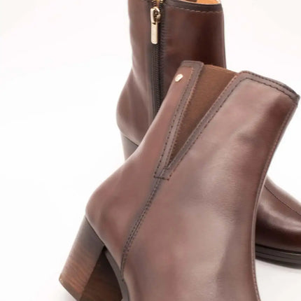Pikolinos w0e-8628 zamora mahogany ankle boot for women
