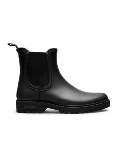 Women's wellies verbenas gaudi fur smooth black