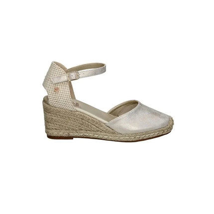 XTI 140746 Women's Metallized Wedges PlatiNum