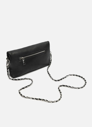 Borsa a spalla Misako Maco con patta e dettagli metallizzati - Borse da donna
