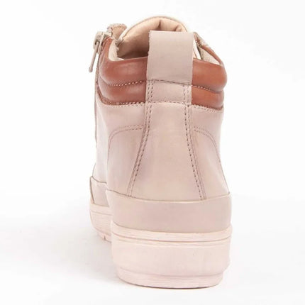 Casual leather ankle boot for women. Butterfly bottilina2 99467
