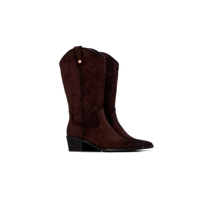Women's heeled boots xti 144308 brown