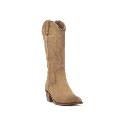 Women's heeled boots xti 144308 beige