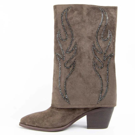 Heeled boot for women. Montevita faldde2 100931