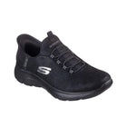 SNEAKERS SKECHERS UNKNOW TRAIL for women, lightweight black sneakers with shock-absorbing sole, non-slip traction for outdoor use, versatile design for casual and sporty looks. PlatiNum