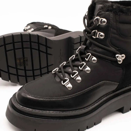 Pepe jeans ankle boot pls50498-999 queen ice black for women