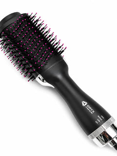 3 in 1 straightening dryer brush, hair styling tools hair dryer and styler volumizer hot air hair for drying straightening curling e3, curling, drying, salon, one step styling tools.