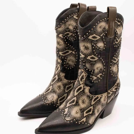 Noa harmon ankle boot 009772-0m28 rosario multi taupe for women