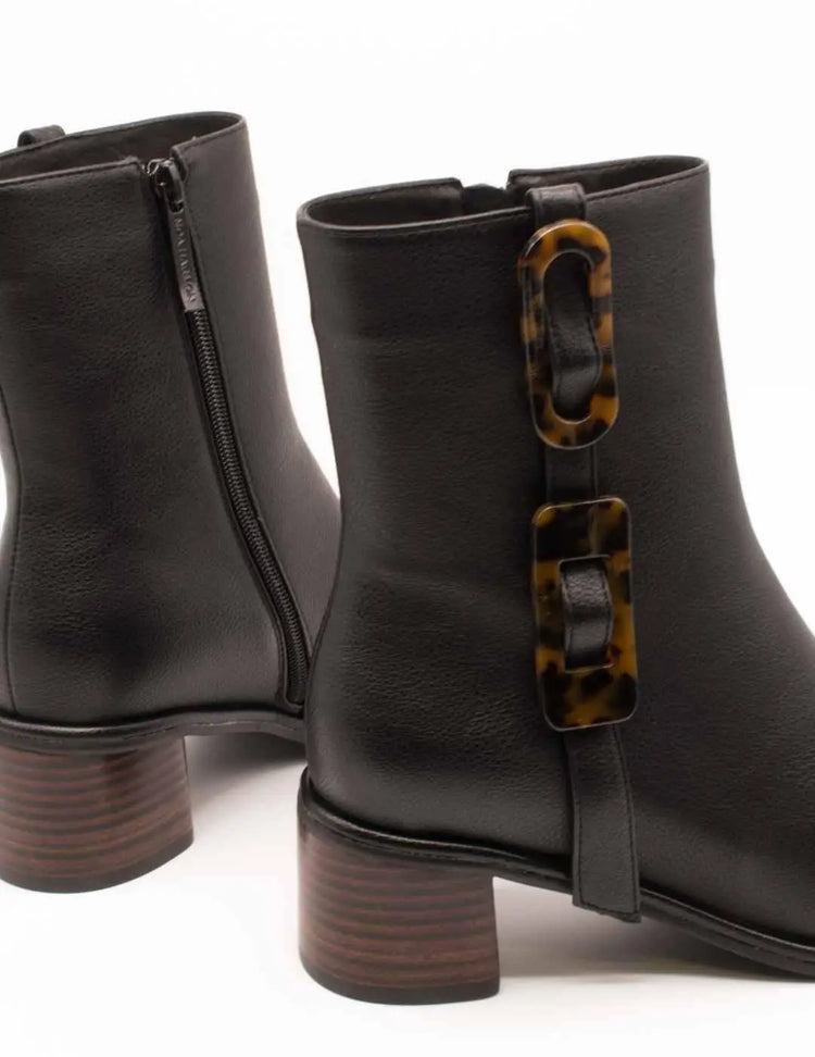 Noa harmon ankle boot 010048-0006 solene black for women