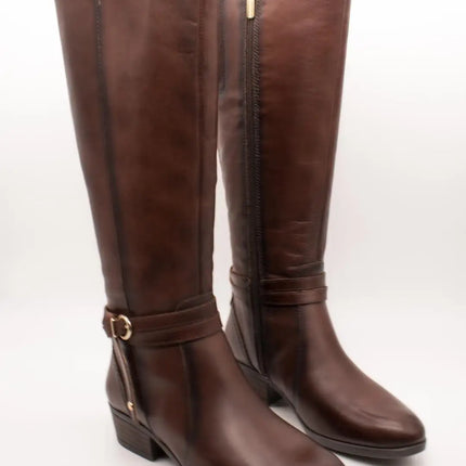 Pikolinos women's w1u-9764 daroca mahogany boot