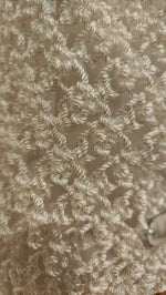 Borsa per Confetti da Sposa in Crochet Bianco, Design Fatto a Mano con Chiusura Regolabile e Manico Intrecciato, Stile Romantico ed Elegante, Ideale per Matrimoni ed Eventi Speciali