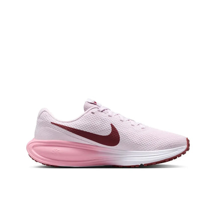 Nike Downshifter 14 Running Shoes for Women - Lightweight, breathable mesh upper with improved cushioning, optimal for comfort and support during training, approximately 358g, 10mm drop, in White/Midnight Navy/Summit White/Gr