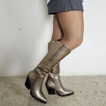 Heeled boot for women. Montevita tejan4 96663