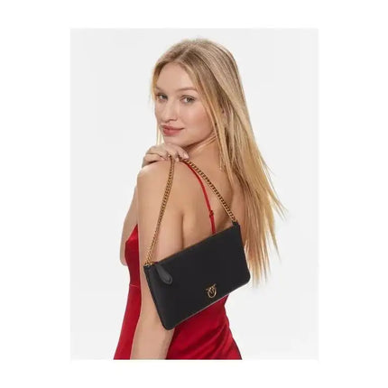 Borsa Pinko "Horizontal Flat" in morbida pelle 102747 A0F1 Z99Q PINKO