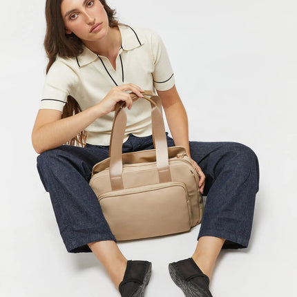 Borsa per computer stile shopper Misako Yasu da 13,3 pollici con tracolla rimovibile Work