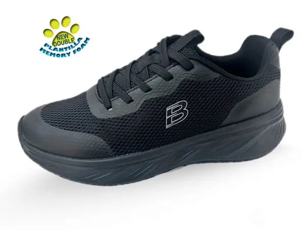 Breathable Sports Sneakers for Women with Double Memory Foam – Special Wide Fit, Lightweight and Comfortable for Daily Wear, Walking, and Work. Perfect cushioning and ventilation make them ideal running shoes. PlatiNum