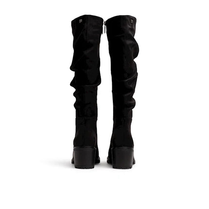 Women's boot brand mustang model 56246 color thyla black