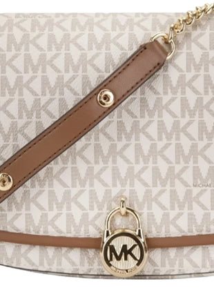 Michael Kors-Borsa a tracolla media Mila da donna con logo 35T5GIMM8B