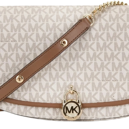 Michael Kors-Borsa a tracolla media Mila da donna con logo 35T5GIMM8B
