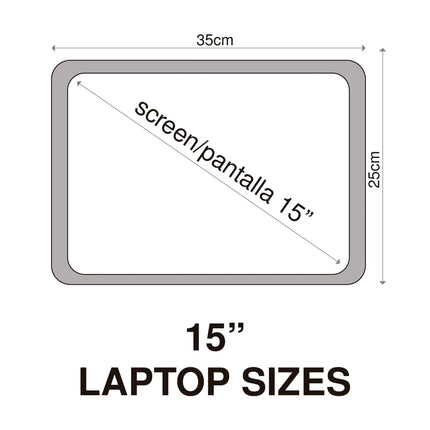 Borsa shopper stile borsa per computer Misako Hadari in nylon 15 pollici Lavoro