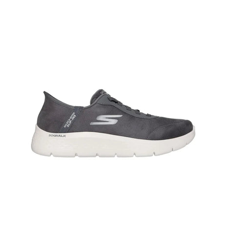 Skechers Go Walk Flex-mali Sneakers for Women, lightweight and comfortable grey design with flexible sole, ideal for casual wear and all-day comfort. PlatiNum